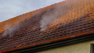 Ehningen: Die Feuerwehr Ehningen probt den Ernstfall in einem leer stehenden Haus