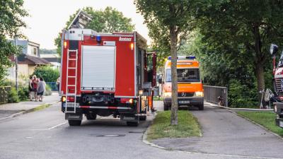 Herrenberg: Brand auf dem Dach eines Schulgebauede