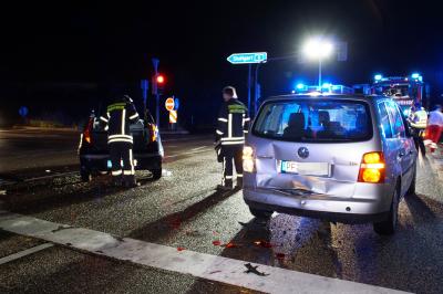 Pforzheim: schwerer Auffahrunfall - mehrere Personen Verletzt