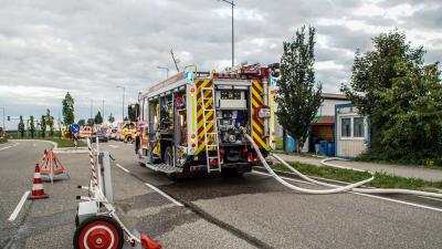 Rutesheim: Lueftungsanalge faengt Feuer