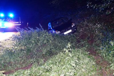 Pforzheim: Verkehrsunfall mit einem Pkw - eine Verletzte Person