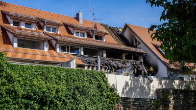 Neubulach. Am Tag nach dem Brand