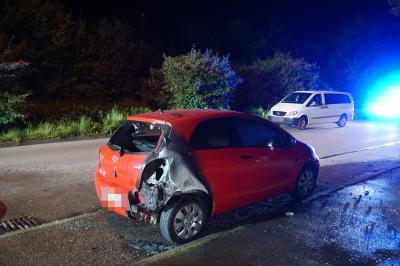 Goeppingen: Autos in Brand gesetzt