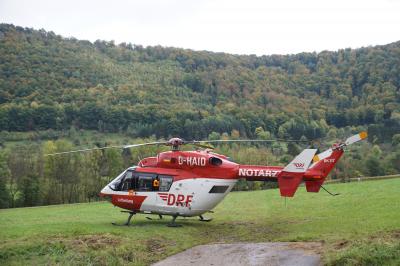Bad Ueberkingen : Schwerer Verkehrsunfall - Zwei Verletzte bei Frontalzusammenstoss