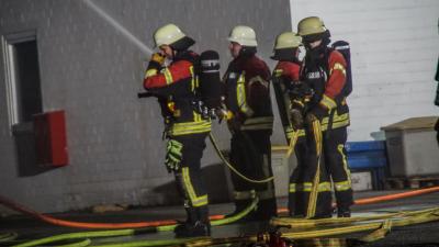Boeblingen: Feuerwehr uebt im grossem Stil 