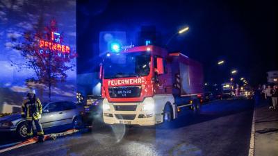 Boeblingen: Feuerwehr uebt im grossem Stil 