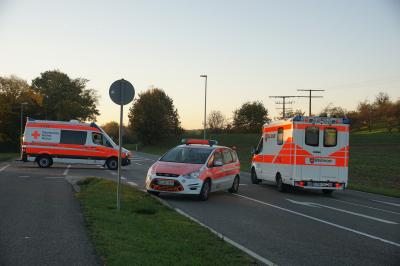 Nabern: Verkehrsunfall mit 8 Verletzten
