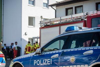 Filderstadt-Bernhausen: Grosseinsatz in Fluechtlingsunterkunft - Aus Brand wird Bedrohungslage
