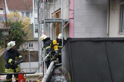 Goeppingen: Dachstuhlbrand schnell geloescht