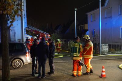 Salach: Brand in Wohnhaus - Eine Verletzte Person