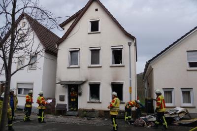 Owen: Gebaeudebrand mit Verletzten