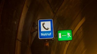 Leonberg: Brandversuch im Engelbergtunnel