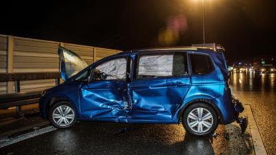 Leonberg: Mehrere Verletzte nach Auffahrunfall auf der Autobahn bei Leonberg