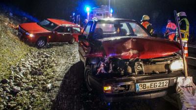 Magstadt: Auffahrunfall auf der B464 mit einer verletzten Person