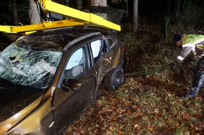 Pforzheim: schwerer Verkehrsunfall auf der B463 Fahrtrichtung Unterreichenbach fordert 1 Verletzte Person