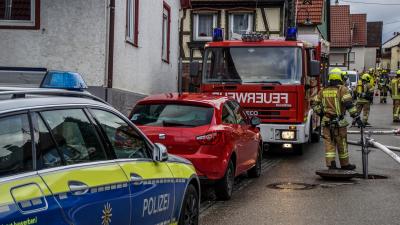 Rutesheim:  Feuerwehreinsatz bei Kaminbrand in Rutesheim