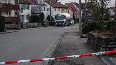 Renningen: Gasaustritt an Fluessiggastank