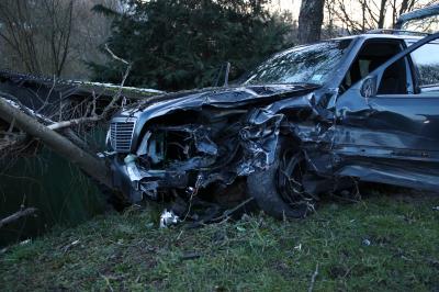 Backnang: Schwerer Verkehrsunfall mit gestohlenem Auto fordert Verletzte
