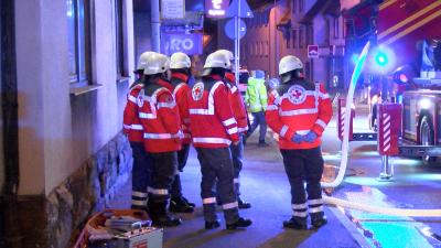 Geislingen Steige: 7 Verletzte nach Brand in Mehrfamilienhaus