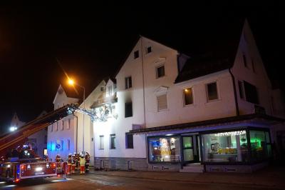 Geislingen Steige: 7 Verletzte nach Brand in Mehrfamilienhaus