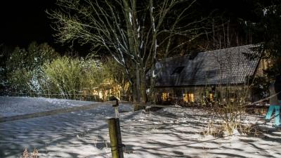 Weil der Stadt: Brand eines Holzschuppen - Feuerschein anfangs sichtbar