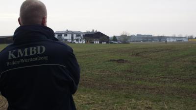 Boeblingen: Hobbyarccheologe findet Bombe auf Acker