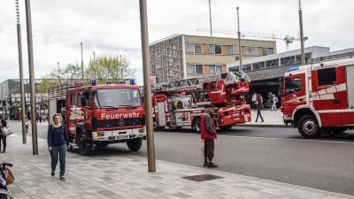 Boeblingen: Brand im Einkaufscenter in einem Bekleidungsgeschaeft