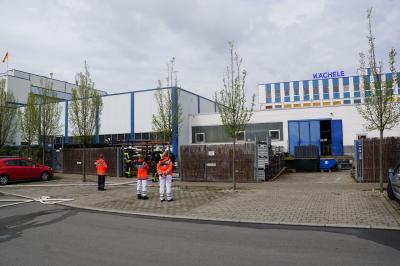 Weilheim Teck : Brand in Firma