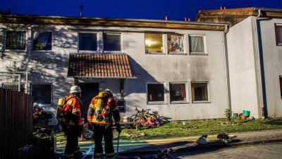 Steinenbronn: Brand in Uebergangswohnheim
