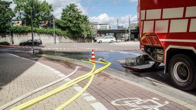 Boeblingen: Untergeschoss vom Mercaden voll gelaufen - THW pumpt den Keller aus