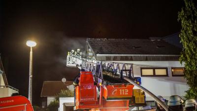 Sindelfingen: Dachgeschoss in Brand geraten