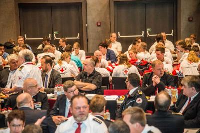 Esslingen: 125 Jahre DRK Ortsverein Esslingen und Landeswettbewerb der Bereitschaften in der Innenstadt