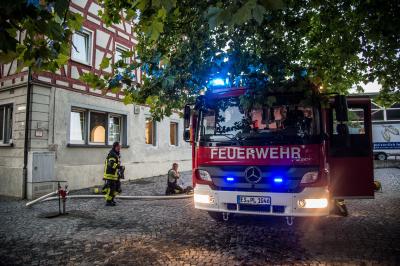 Plochingen: Plastikschuessel auf Herd brannte