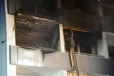 Stuttgart: Brand in Pflegeheim - Grosseinsatz