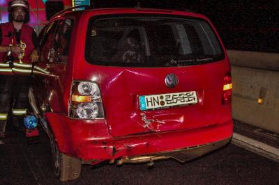 Ditzingen: Auffahrunfall im Baustellenbereich der A81 bei Ditzingen
