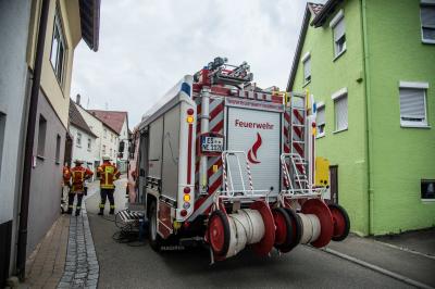 Neuffen: Reinigung des Oelabscheiders der WEG sorgt fuer Feuerwehreinsatz