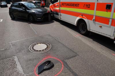 Kirchheim Teck: Pkw kollidiert mit Rettungswagen