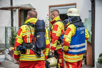 Aichtal-Neuenhaus: Kuechenbrand fordert eine verletzte Person