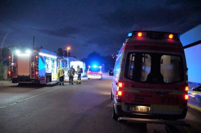 Nuertingen: Kuechenbrand fordert zwei Verletzte