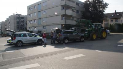Maichingen : Augebuexte Kuh haelt Polizei auf Trab