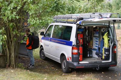 Wimsheim: Ein Trafobrand sorgte fuer teil Stromausfall