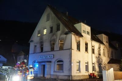 Geislingen: Brand in Asylunterkunft - 4 Verletzte