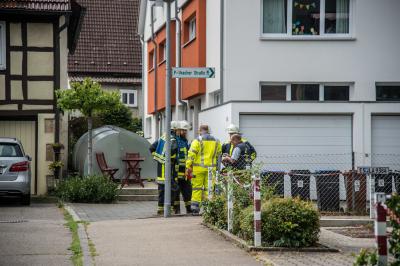 Kirchheim-Oetlingen: Gasgeruch sorgt fuer Feuerwehreinsatz