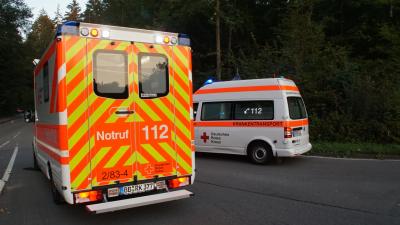 Gerlingen:Abbiegefehler mit zwei verletzen und hohem Schaden 