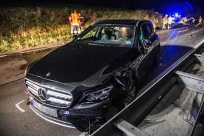 Reichenbach a.d. Fils: Missgluecktes Ueberholmanoever fordert mehrere Verletzte