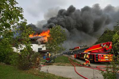 Rutesheim: Brand auf Landwirtschaftlichen Anwesen