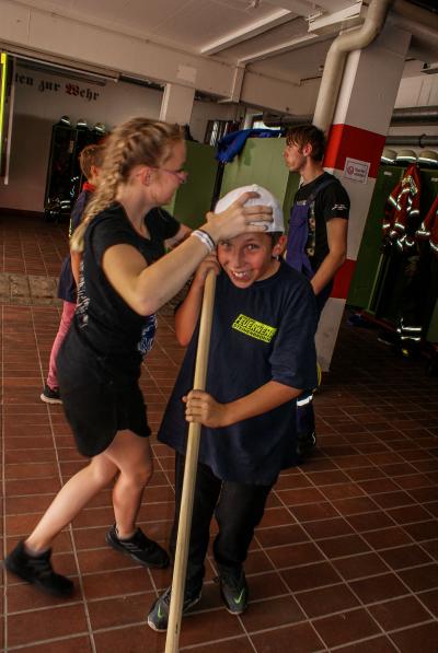 Steinenbronn: Berufsfeuerwehrtag der Jugendfeuerwehr Steinenbronn