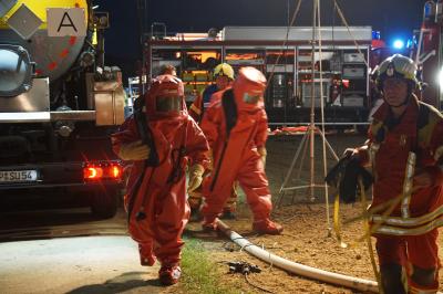 Kreis Goeppingen: Grosseinsatz fuer Rettungskraefte an der NATO-Pipeline Tuebingen-Aalen im Landkreis Goeppingen