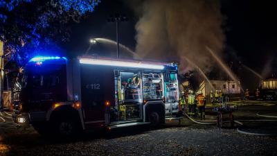 Holzgerlingen: Brand auf dem Golfplatz Schaichhof - Hoher Schaden