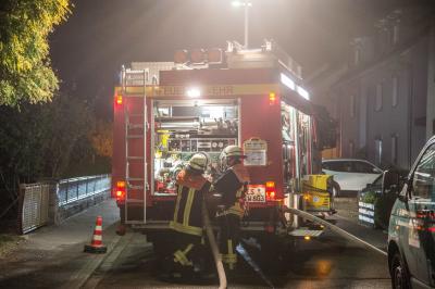 Wendlingen: Rauch verteilt sich im Haus